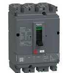 circuit breaker, EasyPact CVS100B, 25kA at 415VAC, 100A, TMF trip unit, 3P3d, FTFM