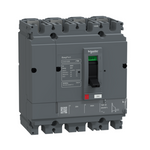 circuit breaker, EasyPact CVS100B, 25kA at 415VAC, 25A, TMF trip unit, 4P3d, FTFM
