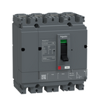circuit breaker, EasyPact CVS100B, 25kA at 415VAC, 100A, TMF trip unit, 4P3d, FTFM