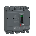 circuit breaker, EasyPact CVS100F, 36kA at 415VAC, 40A, TMF trip unit, 4P3d, FTFM