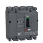 circuit breaker, EasyPact CVS100F, 36kA at 415VAC, 50A, TMF trip unit, 4P3d, FTFM