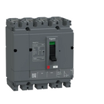 circuit breaker, EasyPact CVS100F, 36kA at 415VAC, 80A, TMF trip unit, 4P3d, FTFM
