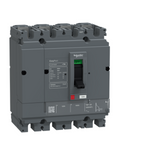 circuit breaker, EasyPact CVS160F, 36kA at 415VAC, 125A, TMF trip unit, 4P3d, FTFM