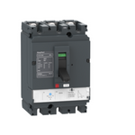 circuit breaker EasyPact CVS100B, 25 kA at 415 VAC, 16 A rating thermal magnetic TM-D trip unit, 3P 3d