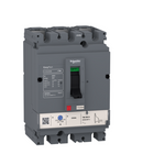 circuit breaker EasyPact CVS100B, 25 kA at 415 VAC, 32 A rating thermal magnetic TM-D trip unit, 3P 3d