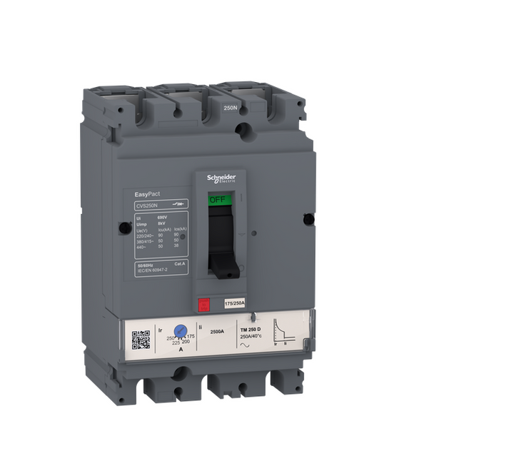Easypact CVS - CVS100N circuit breaker - 3P/3d