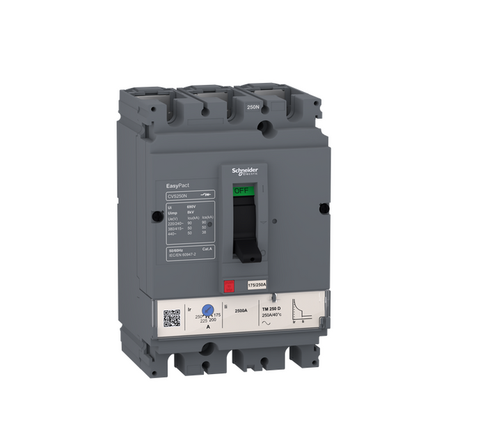 Easypact CVS - CVS100N circuit breaker - 3P/3d