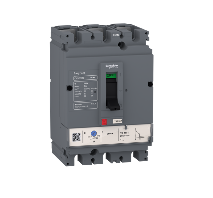 Easypact CVS - CVS100N circuit breaker - 3P/3d