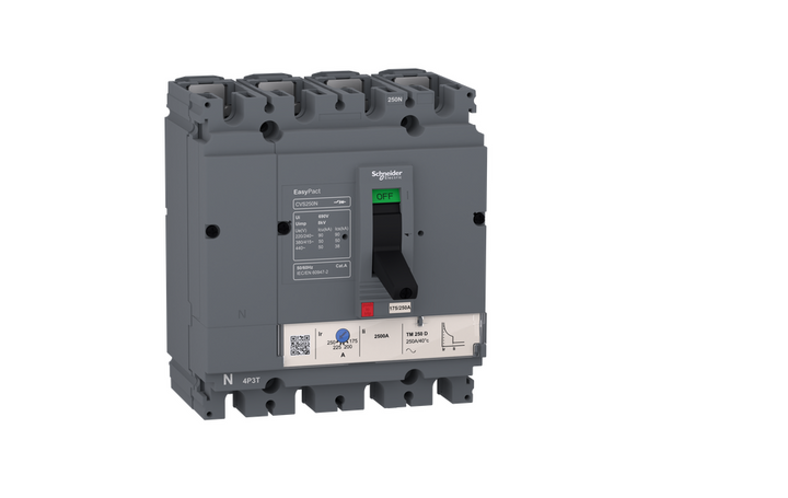 Easypact CVS - CVS100N circuit breaker - 4P/3d