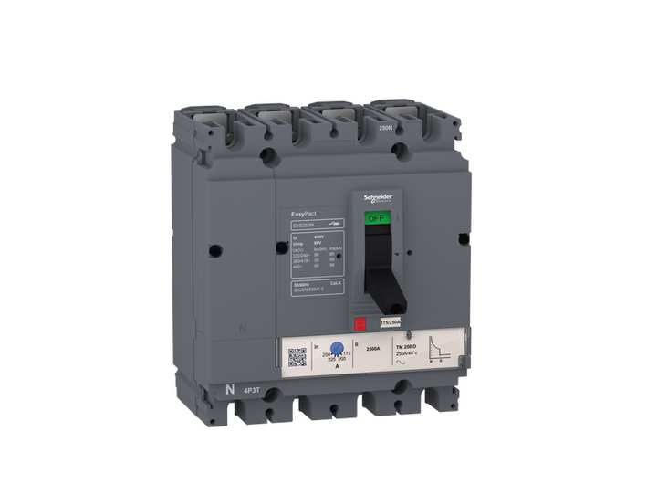 Easypact CVS - CVS100N circuit breaker - 4P/3d