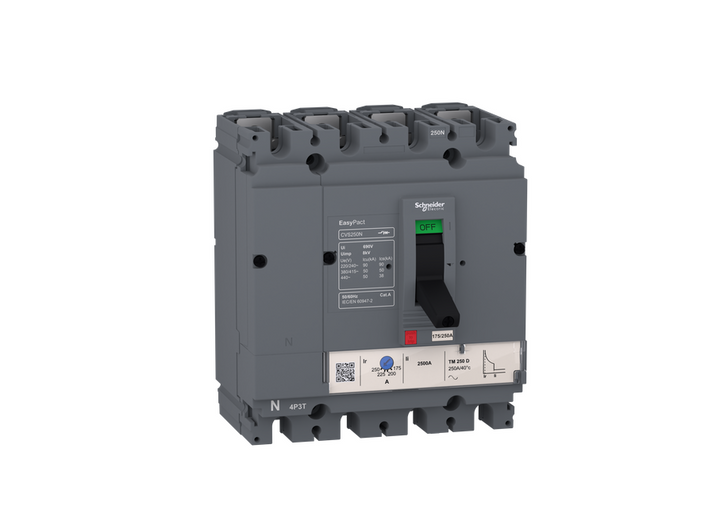Easypact CVS - CVS160N circuit breaker - 4P/3d