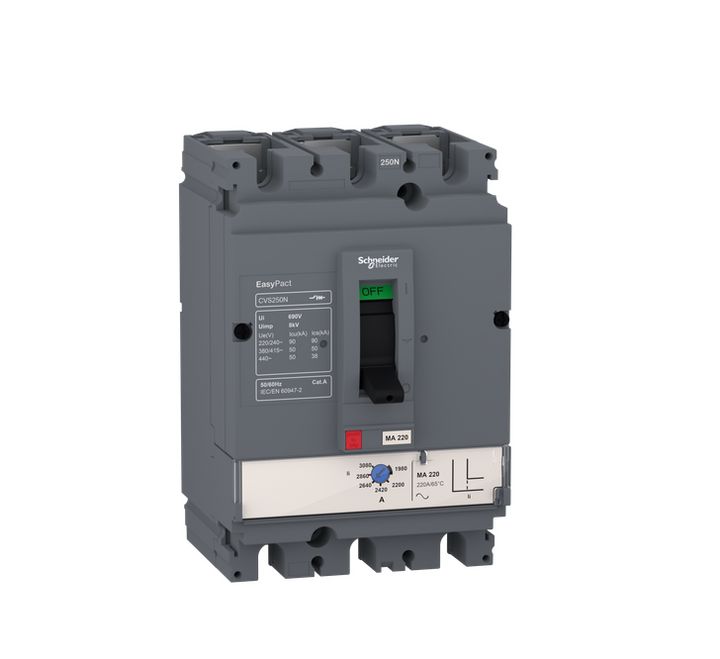 Easypact CVS - CVS100N circuit breaker - 3P/3d