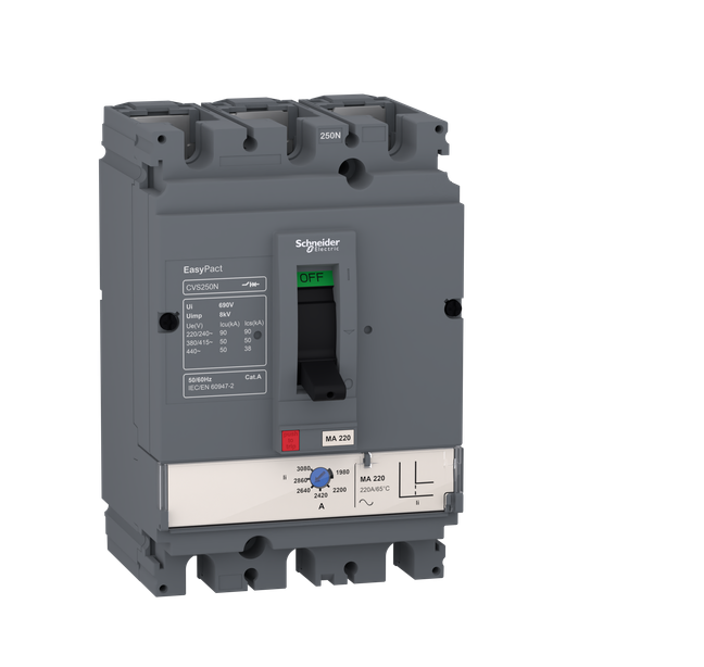Easypact CVS - CVS100N circuit breaker - 3P/3
