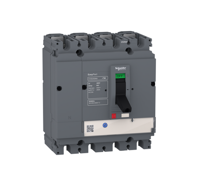 switch disconnector EasyPact CVS100NA, 4 poles, 100 A, AC22A, AC23A