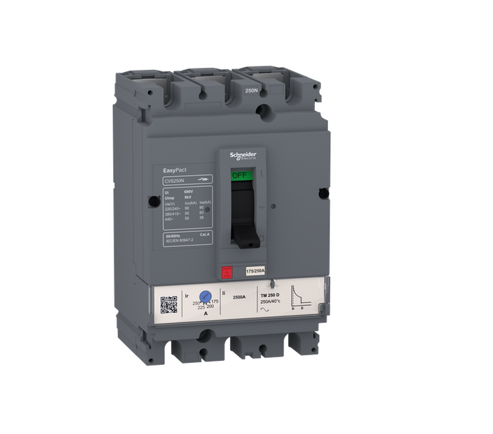 Easypact CVS - CVS100N circuit breaker - 3P/3d