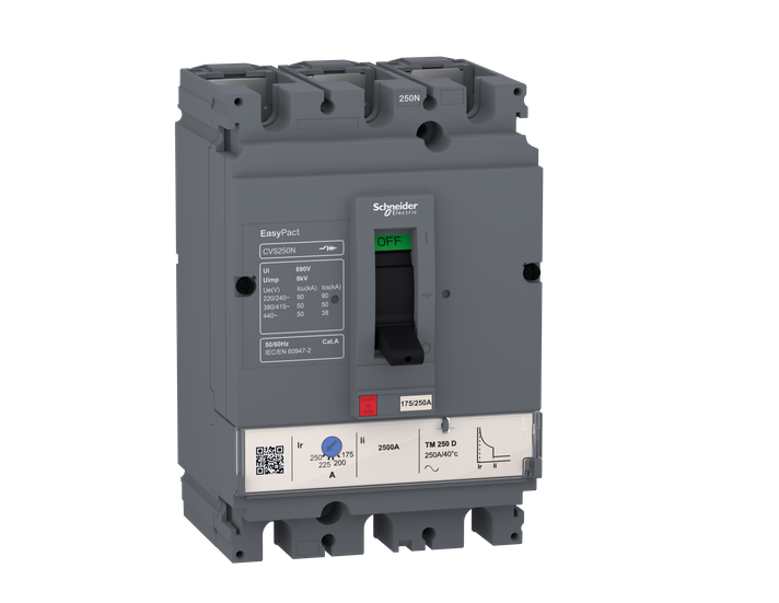 Easypact CVS - CVS100N circuit breaker - 3P/3d