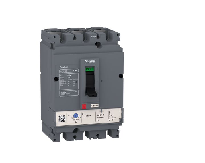 Easypact CVS - CVS100N circuit breaker - 3P/3d