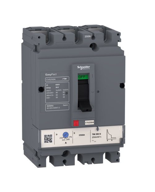 Easypact CVS - CVS160N circuit breaker - 3P/3d
