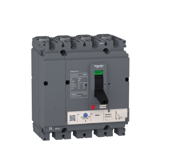 Easypact CVS - CVS100N circuit breaker - 4P/3d