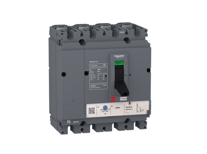 Easypact CVS - CVS100N circuit breaker - 4P/3d