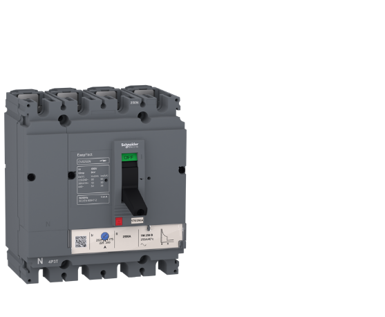 Easypact CVS - CVS100N circuit breaker - 4P/3d