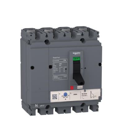 Easypact CVS - CVS160N circuit breaker - 4P/3d