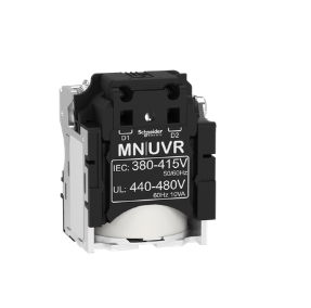 MN undervoltage release, Compact NSX, PowerPact Multistandard, EasyPact CVS, rated voltage 48 VDC
