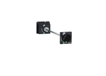 extended rotary handle, Compact NSX 400/630, PowerPact Multistandard L, EasyPact CVS 400/630, black standard handle, IP55