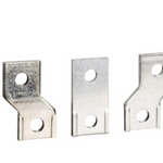 connection accessories, Compact NSX 100/160/250, EasyPact CVS 100/160/250, spreaders, 45 mm pitch, flat connection, 3 poles