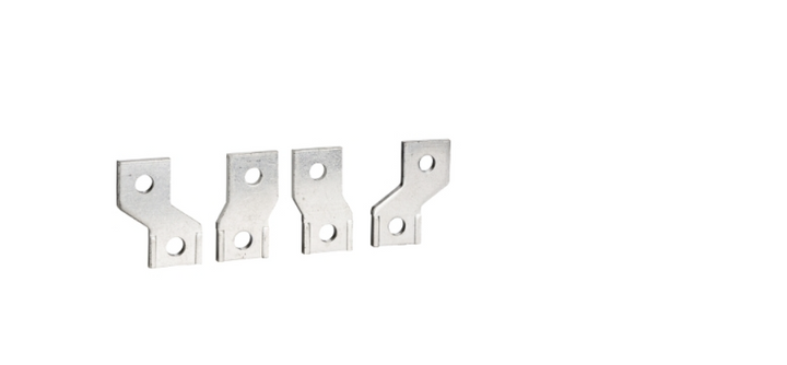 connection accessories, Compact NSX 100/160/250, EasyPact CVS 100/160/250, spreaders, 45 mm pitch, flat connection, 4 poles