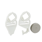 keylock adapter, Compact NSX and EasyPact CVS 400/630, PowerPact Multistandard L frames, locking for rotary handle