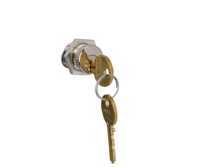 keylocks, locking for rotary handle, Ronis 1351B.500 - Assembled