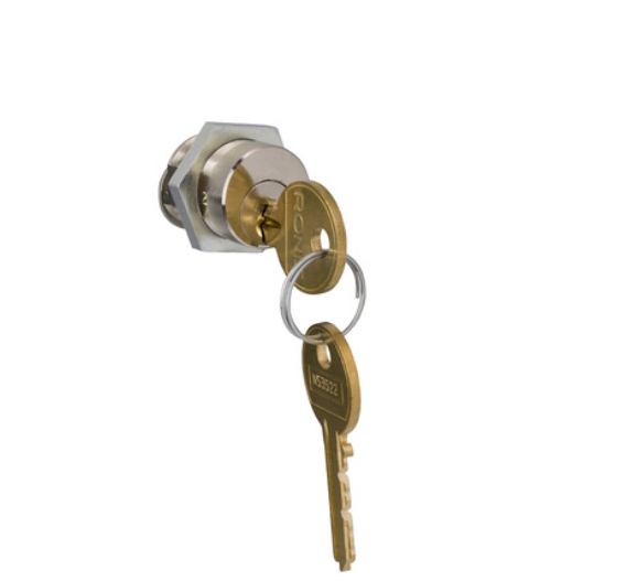 keylocks, locking for rotary handle, Ronis 1351B.500 - Assembled