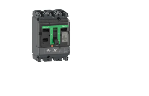Circuit breaker, ComPacT NSX100B, 25kA/415VAC, 3 poles, TMD trip unit 25A