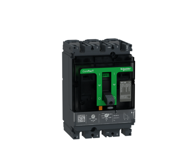 Circuit breaker, ComPacT NSX100B, 25kA/415VAC, 3 poles, TMD trip unit 40A