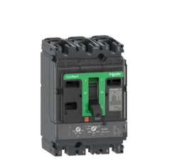 Circuit breaker, ComPacT NSX100B, 25kA/415VAC, 3 poles, TMD trip unit 50A