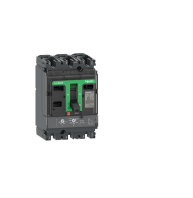 Circuit breaker, ComPacT NSX100F, 36kA/415VAC, 3 poles, TMD trip unit 25A