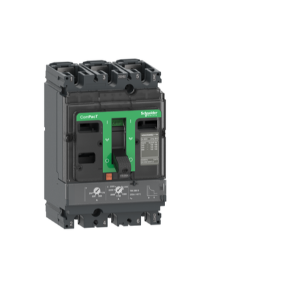 Circuit breaker, ComPacT NSX100F, 36kA/415VAC, 3 poles, TMD trip unit 63A