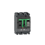 Circuit breaker, ComPacT NSX100N, 50kA/415VAC, 3 poles, TMD trip unit 25A