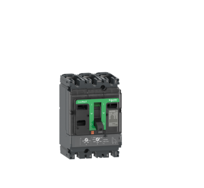 Circuit breaker, ComPacT NSX100N, 50kA/415VAC, 3 poles, TMD trip unit 80A