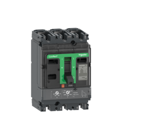 circuit breaker, ComPacT NSX100N, 50kA/415VAC, 3 poles, TMD trip unit 100A