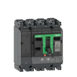 Circuit breaker, ComPacT NSX100B, 25kA/415VAC, 4 poles 3D (neutral not protected), TMD trip unit 16A