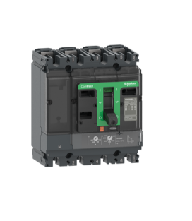 Circuit breaker, ComPacT NSX100B, 25kA/415VAC, 4 poles 3D (neutral not protected), TMD trip unit 25A