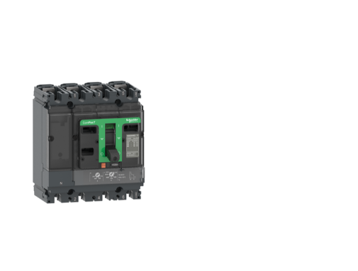 Circuit breaker, ComPacT NSX100B, 25kA/415VAC, 4 poles 3D (neutral not protected), TMD trip unit 32A