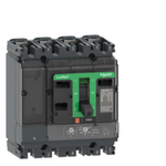 Circuit breaker, ComPacT NSX100B, 25kA/415VAC, 4 poles 3D (neutral not protected), TMD trip unit 40A