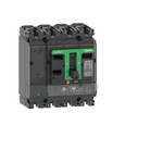 Circuit breaker, ComPacT NSX100B, 25kA/415VAC, 4 poles 3D (neutral not protected), TMD trip unit 80A