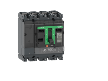 Circuit breaker, ComPacT NSX100F, 36kA/415VAC, 4 poles 3D (neutral not protected), TMD trip unit 32A