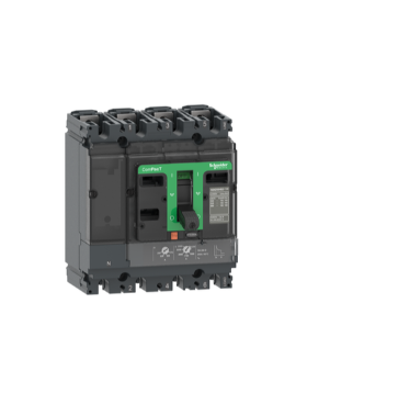 Circuit breaker, ComPacT NSX100F, 36kA/415VAC, 4 poles 3D (neutral not protected), TMD trip unit 40A