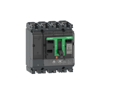 Circuit breaker, ComPacT NSX100F, 36kA/415VAC, 4 poles 3D (neutral not protected), TMD trip unit 63A