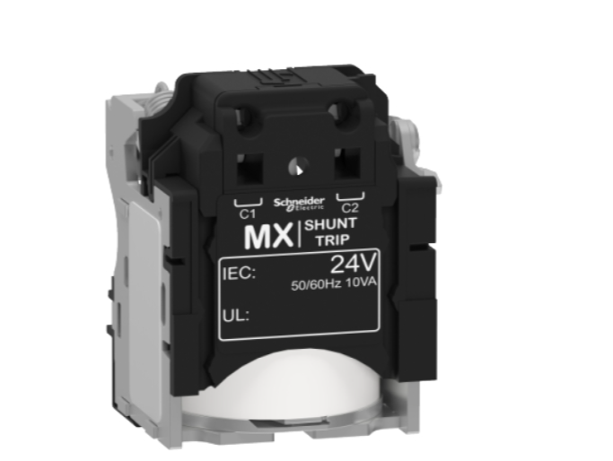 MX shunt trip release, Compact NSX, PowerPact Multistandard, EasyPact CVS, rated voltage 24 VAC 50/60 Hz